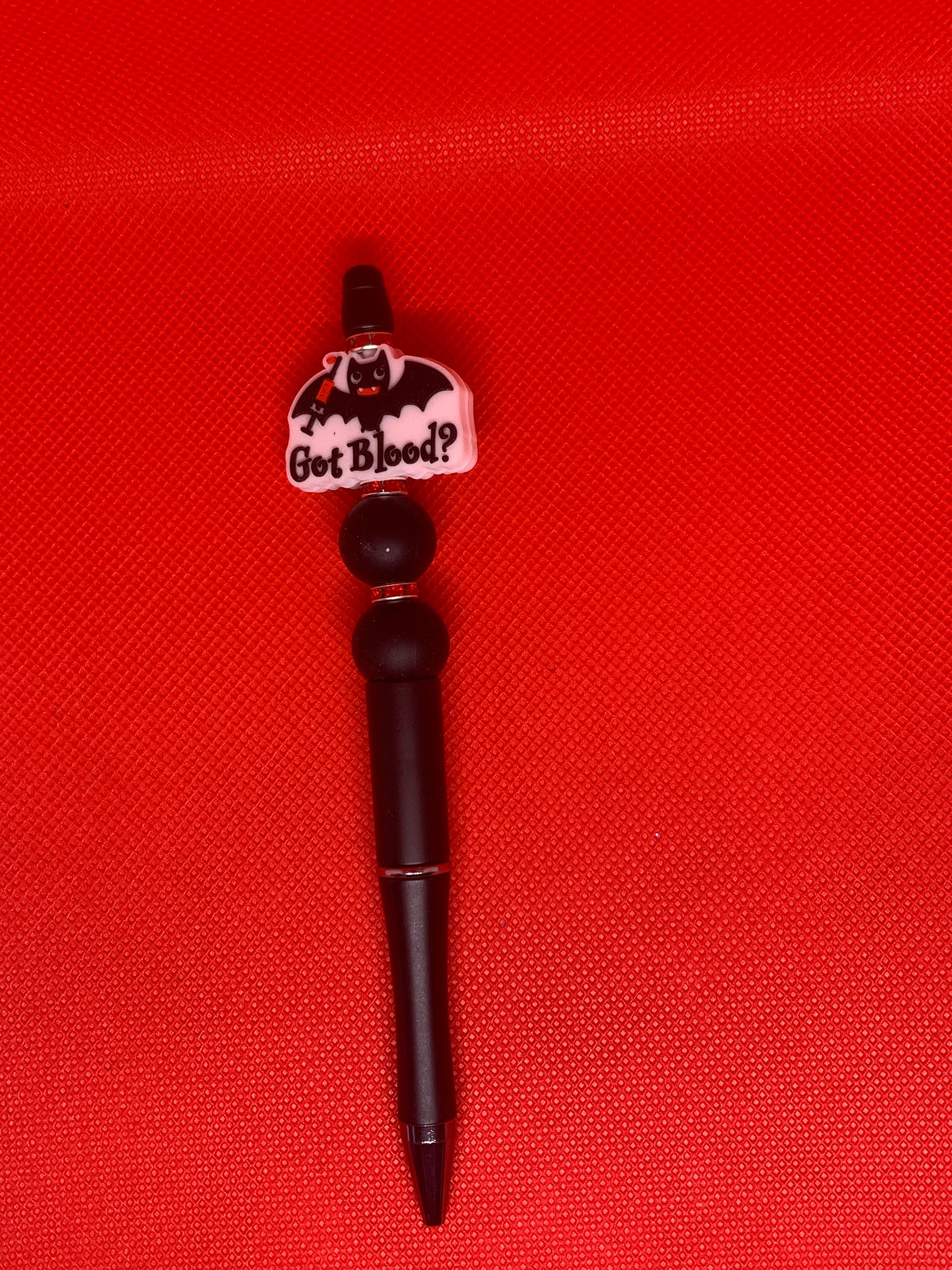 Halloween theme beaded pens