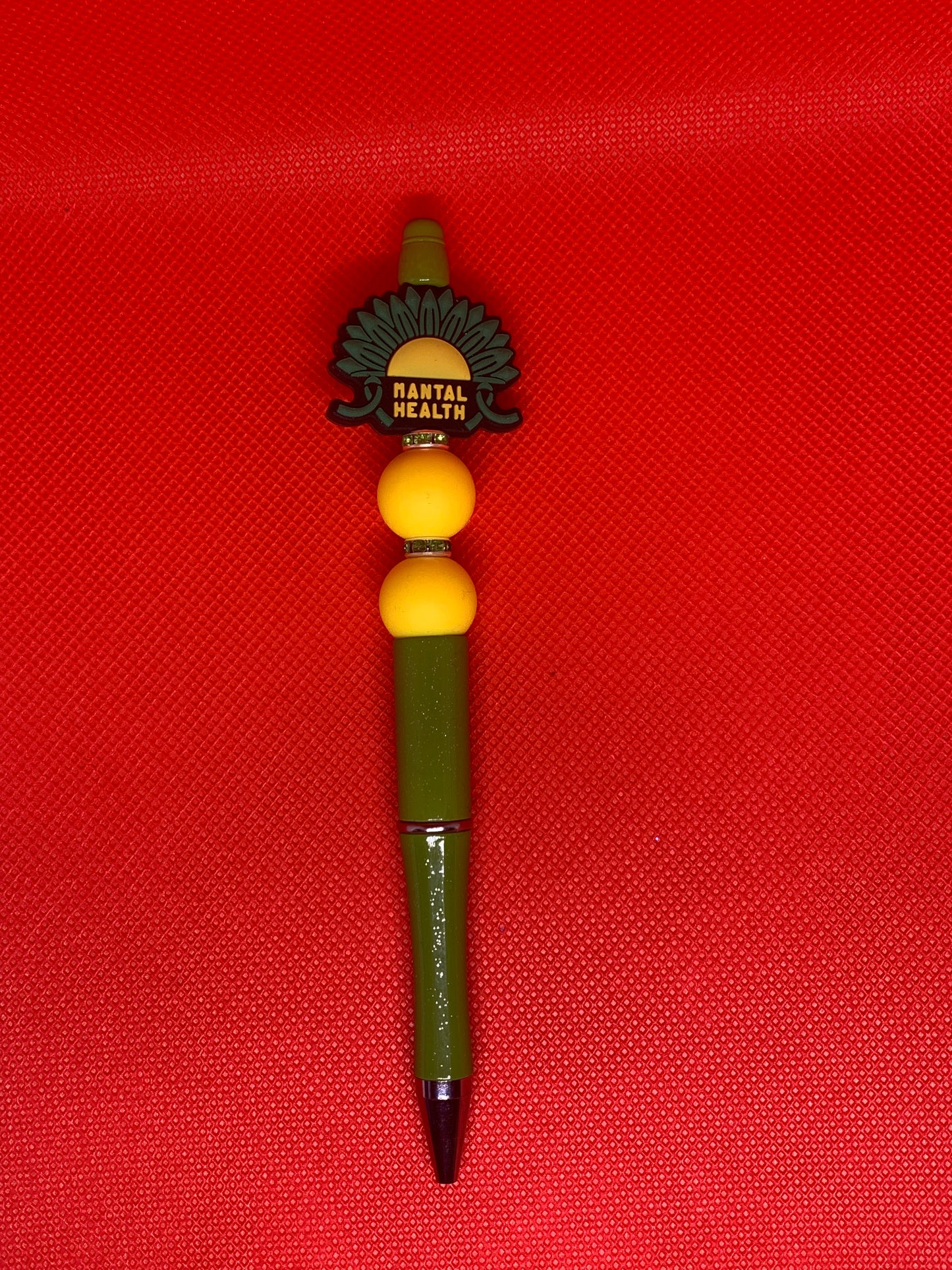 Mental health and faith beaded pens