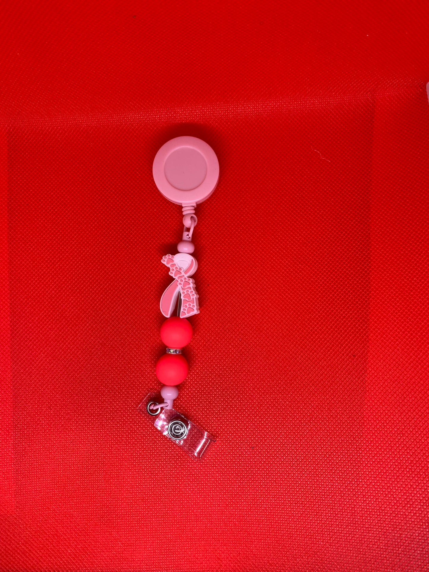 Beaded badge reels