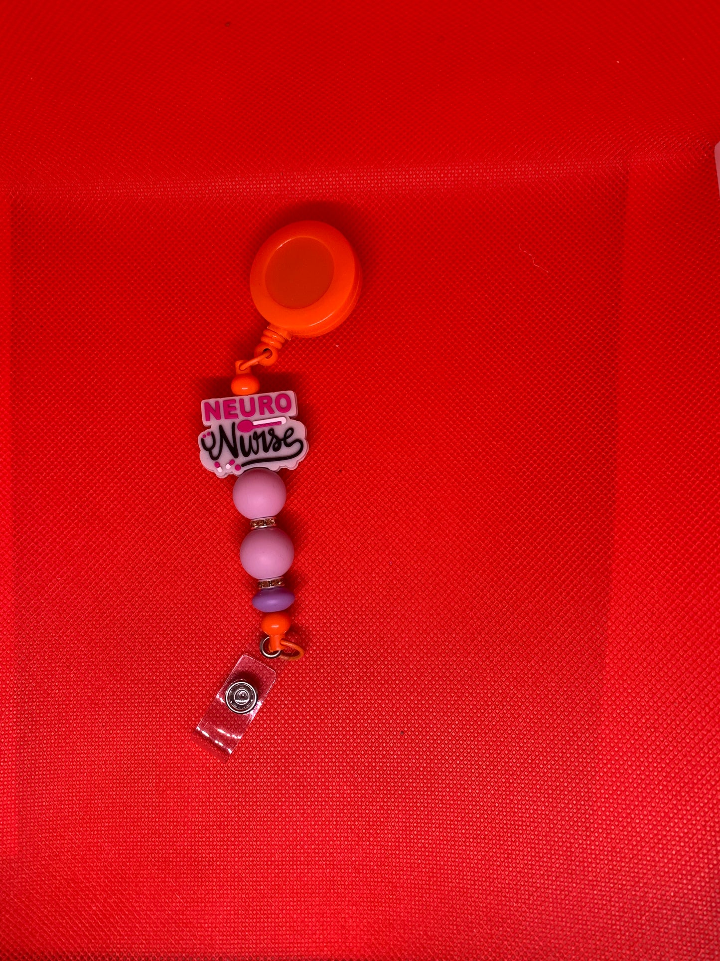 Beaded badge reels