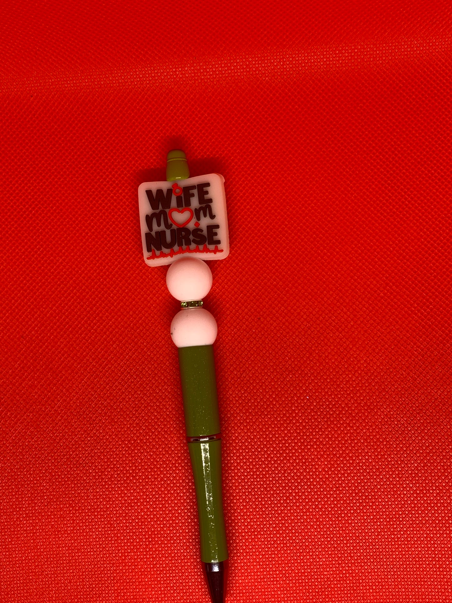 Beaded nurse pens