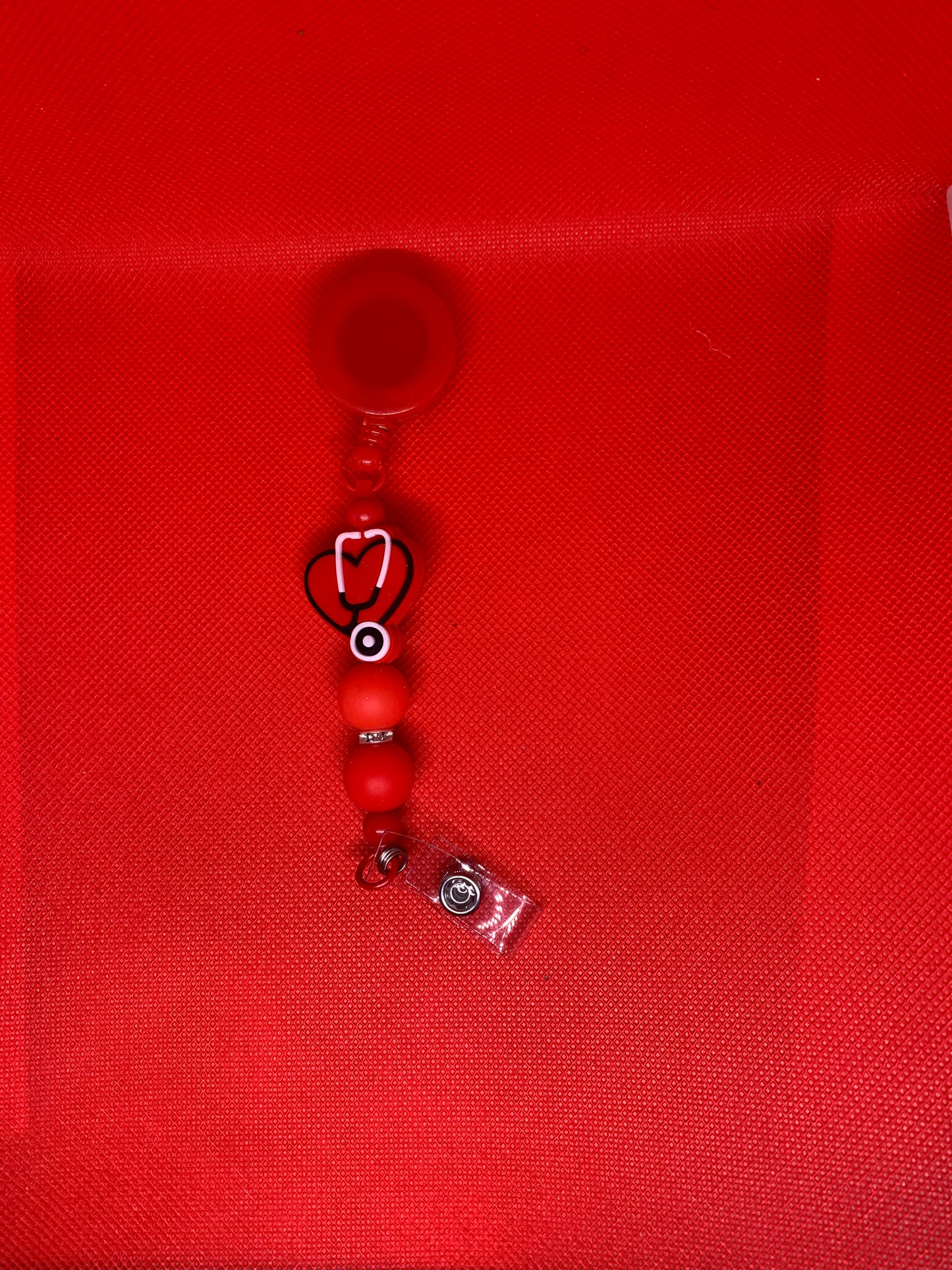 Beaded badge reels