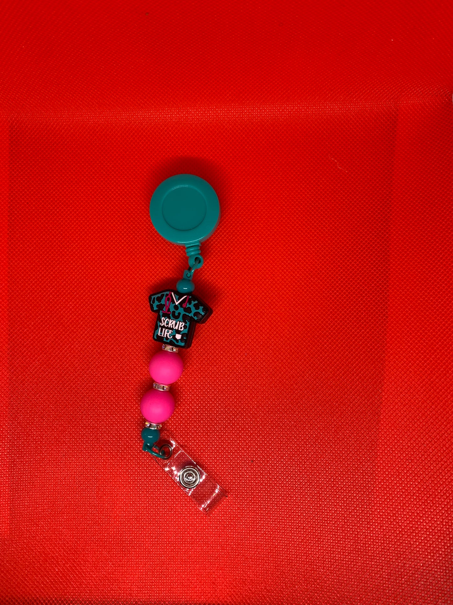 Beaded badge reels