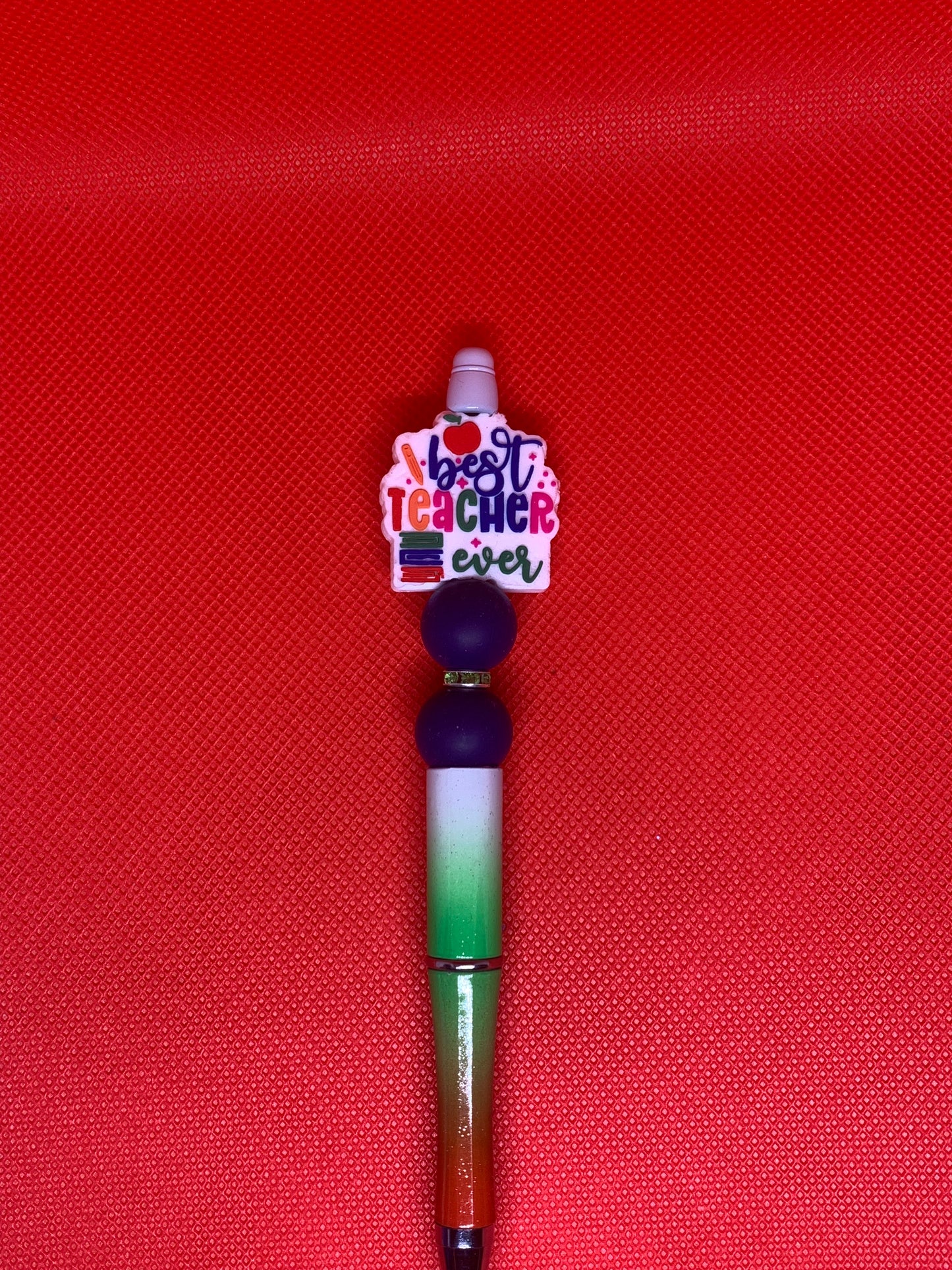 Beaded teacher pens