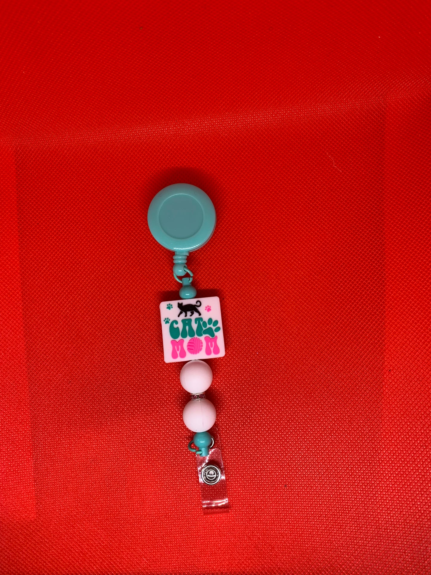 Beaded badge reels