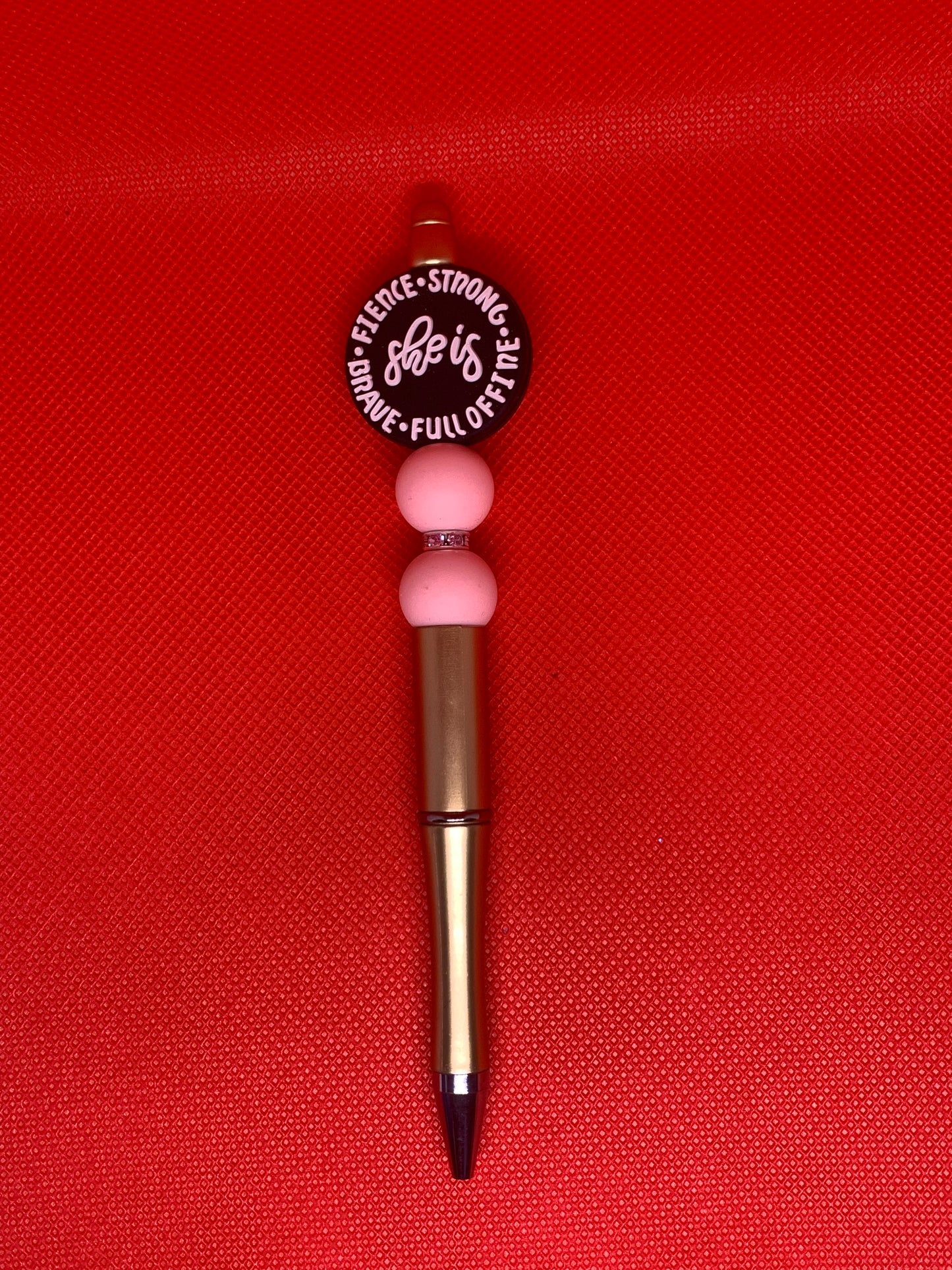 Mental health and faith beaded pens