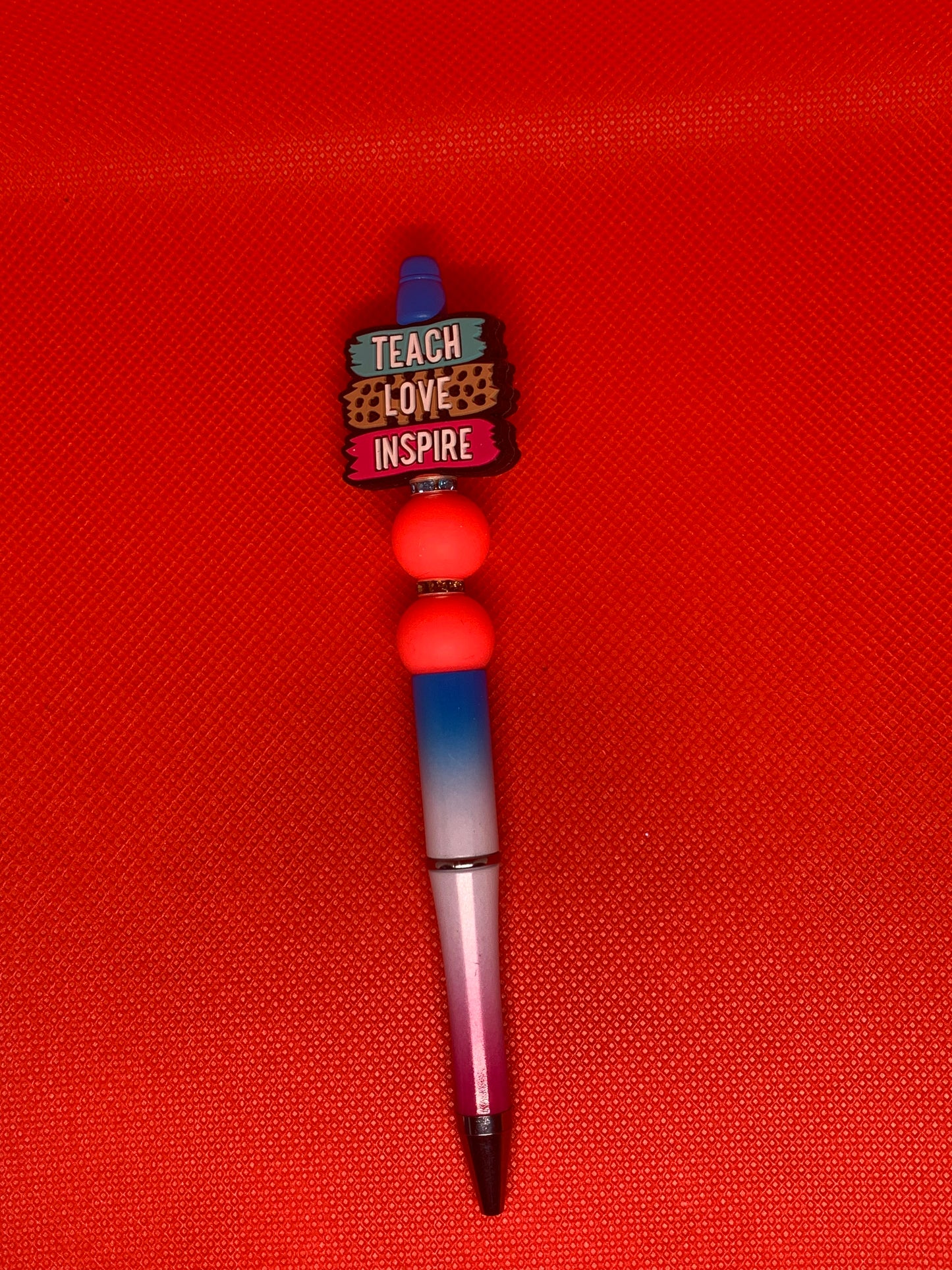 Beaded teacher pens