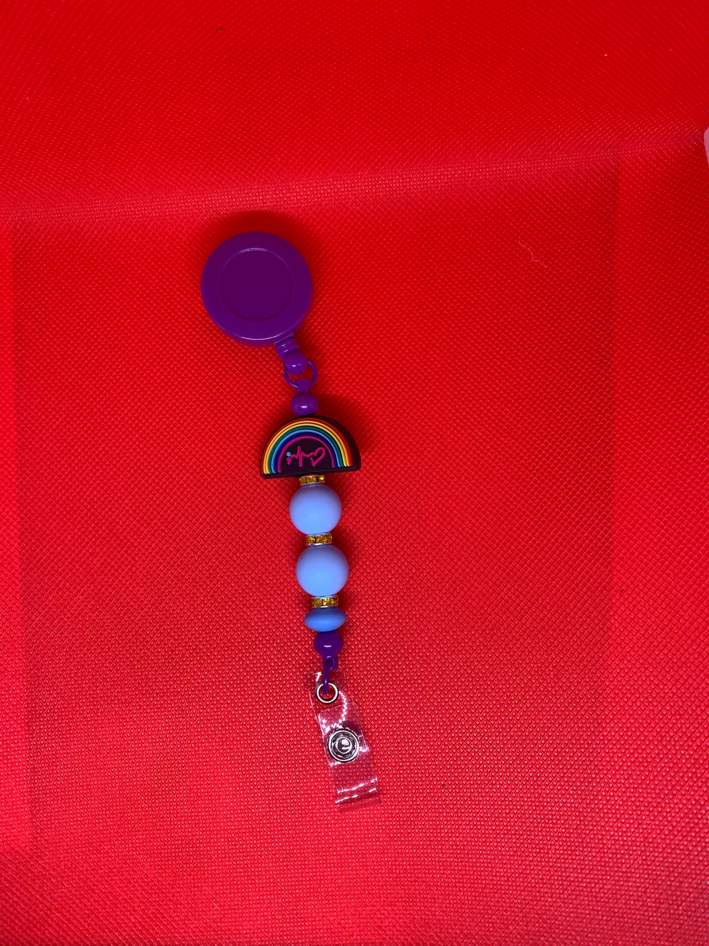 Beaded badge reels