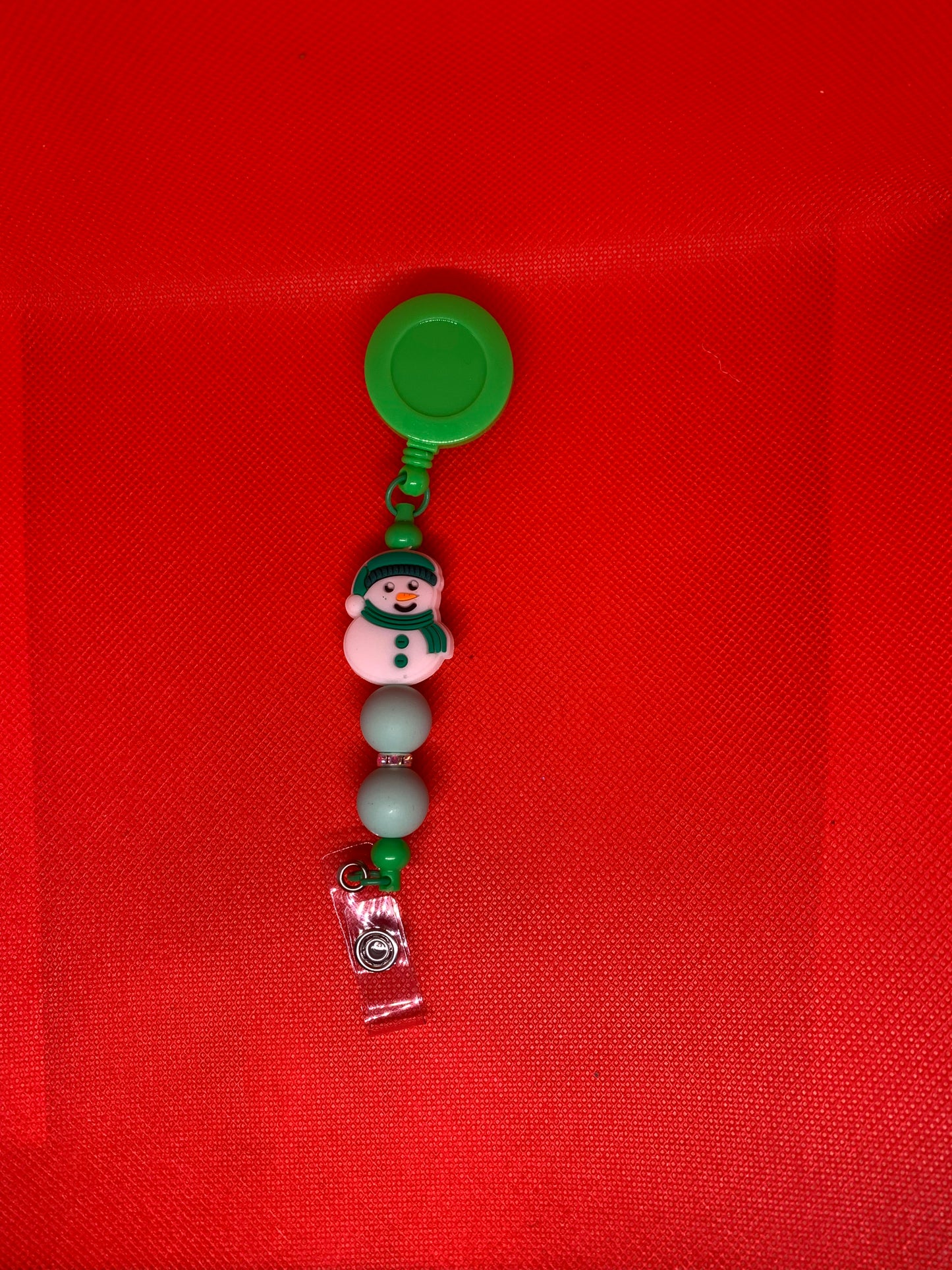 Beaded badge reels