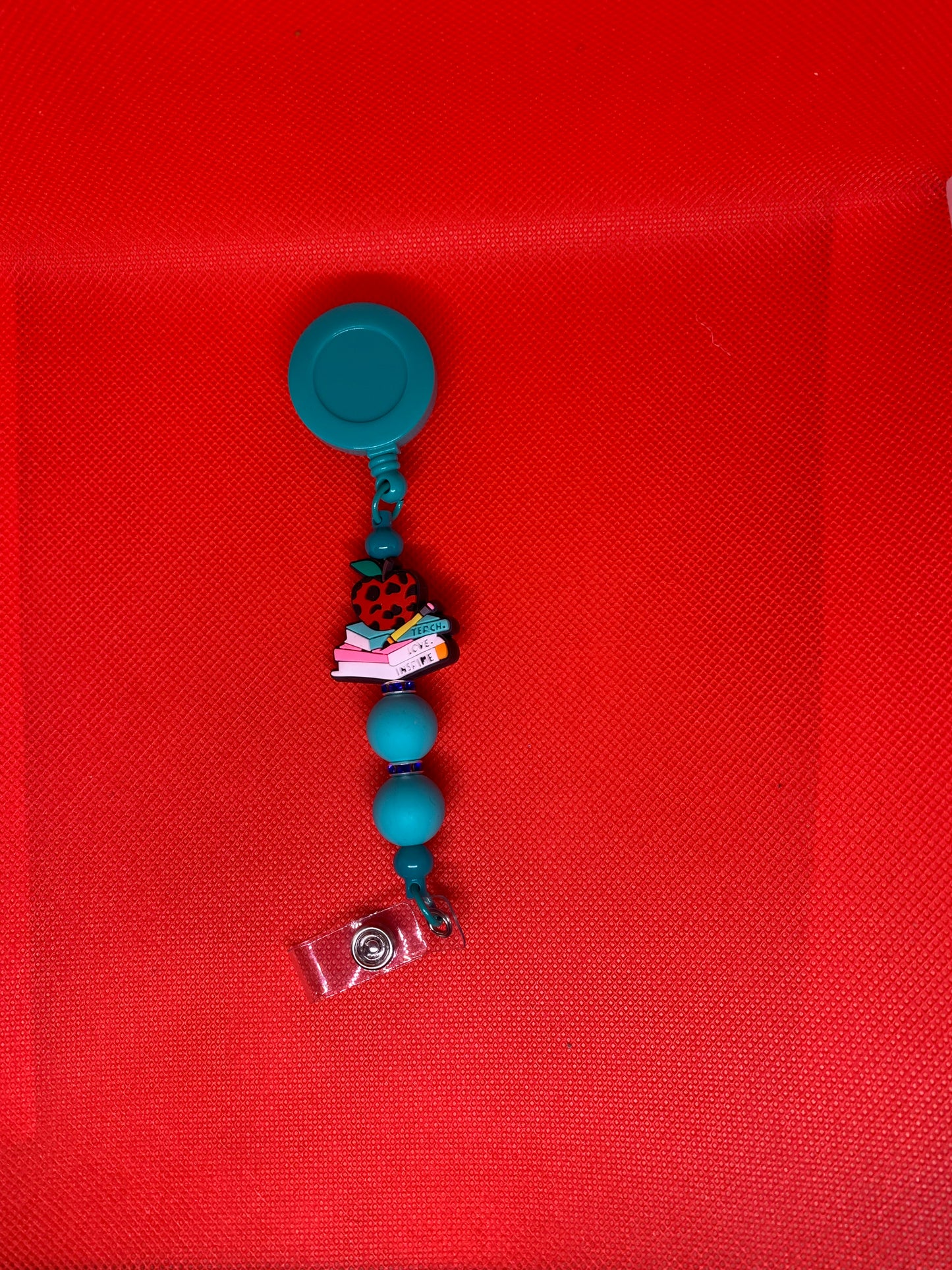 Beaded badge reels