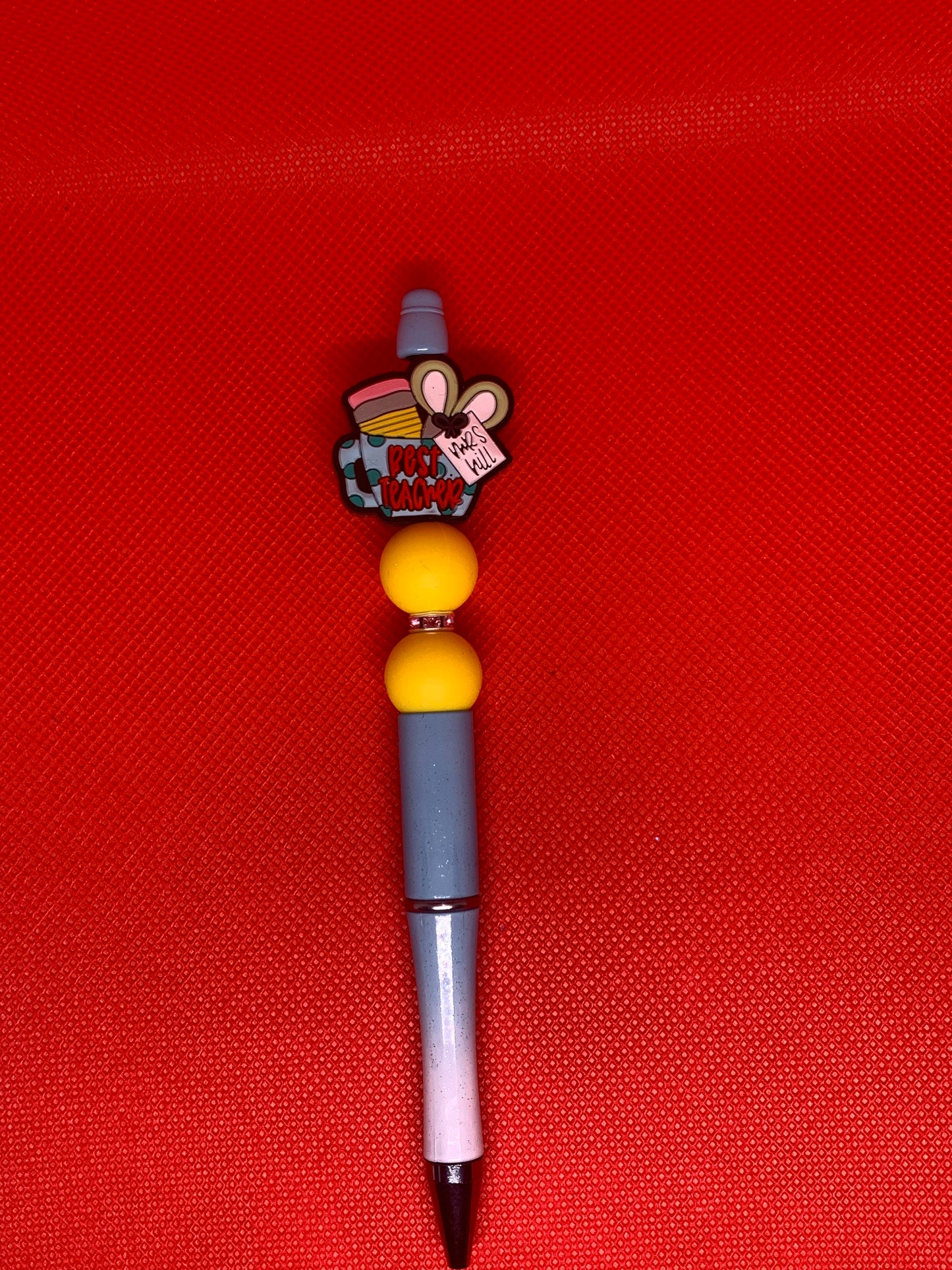 Beaded teacher pens