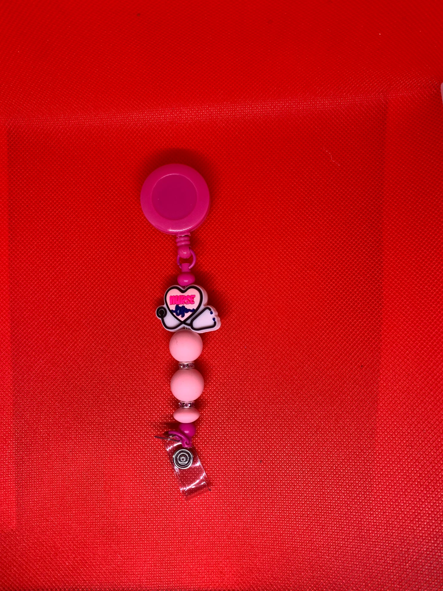 Beaded badge reels