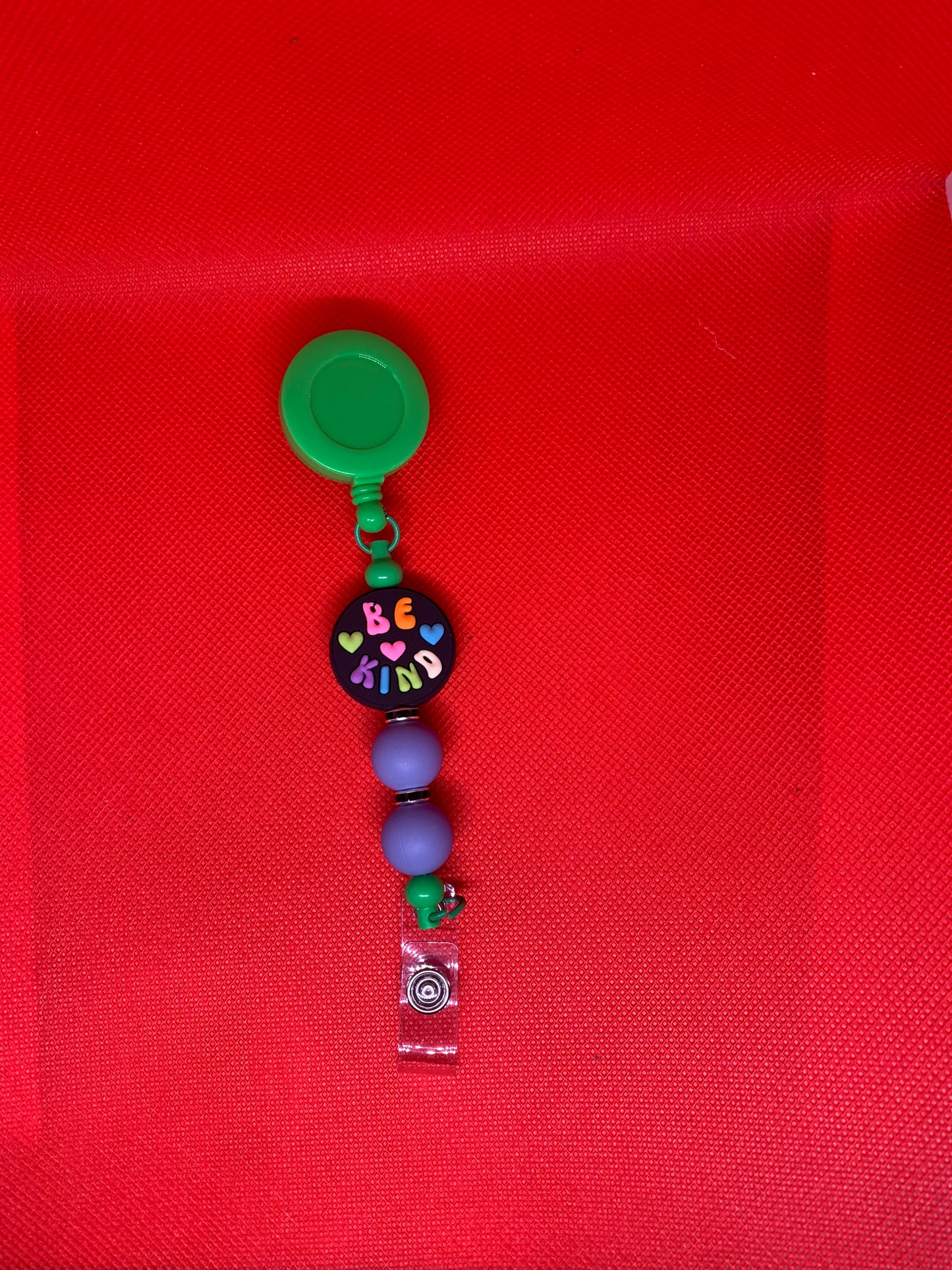Beaded badge reels