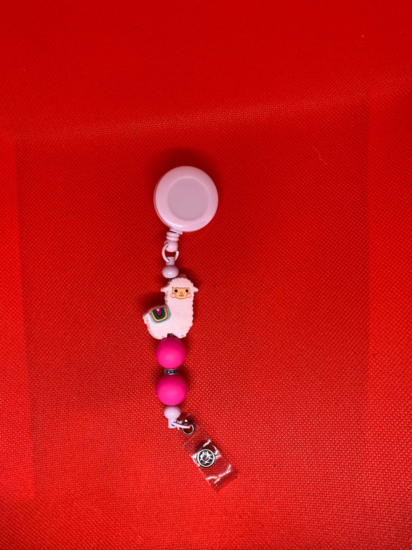 Beaded badge reels
