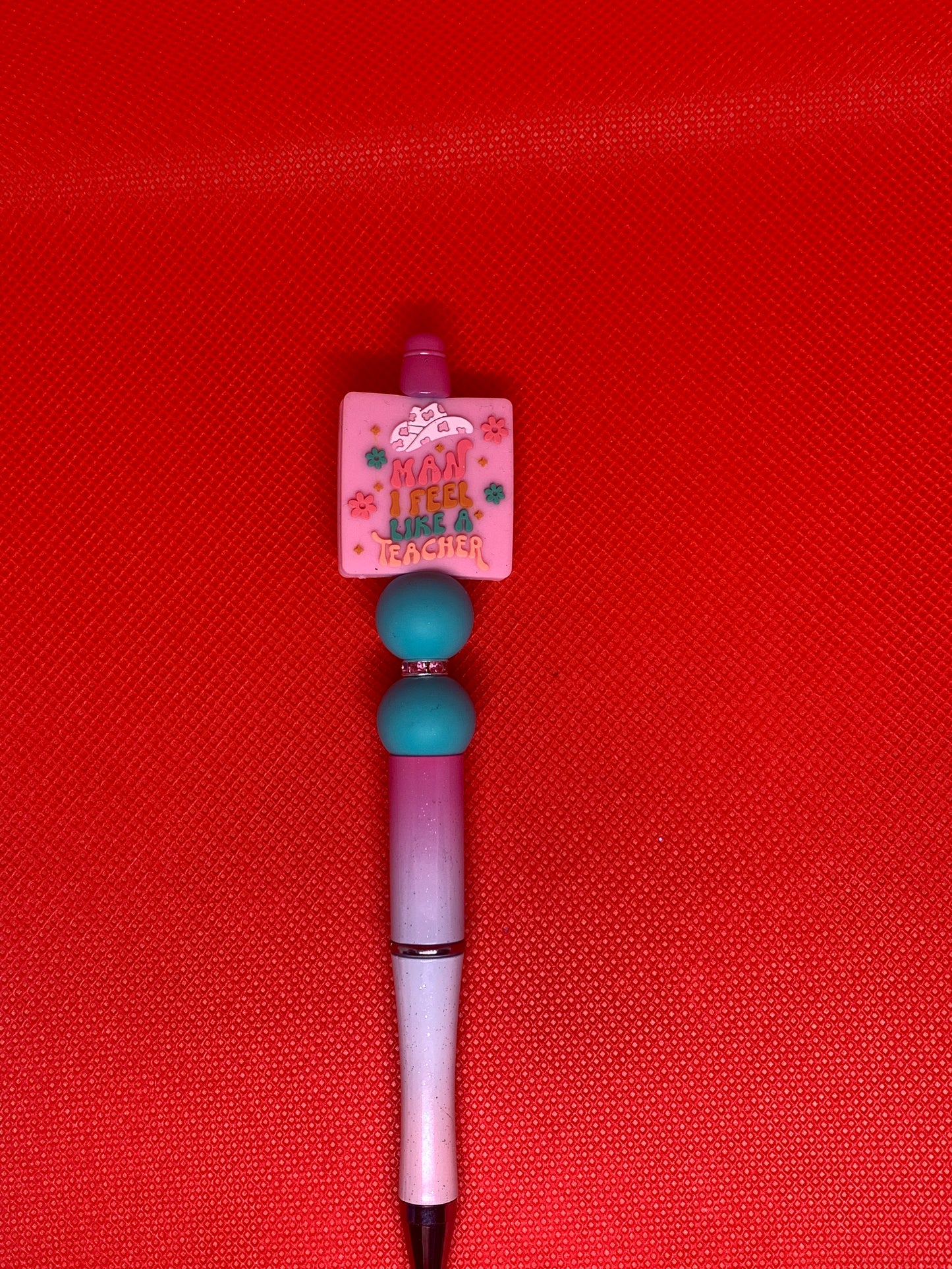 Beaded teacher pens