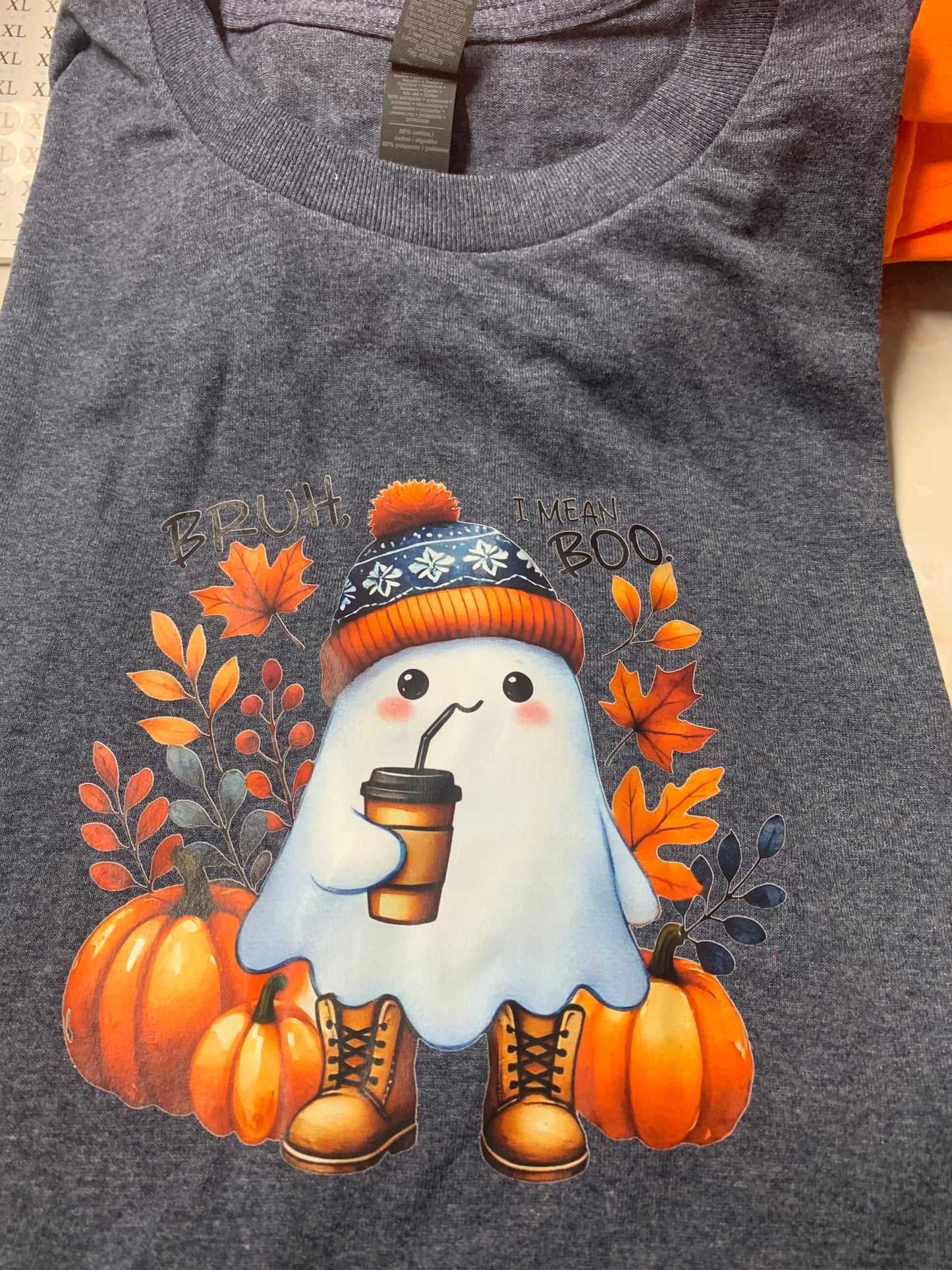 Bruh I mean boo tshirt