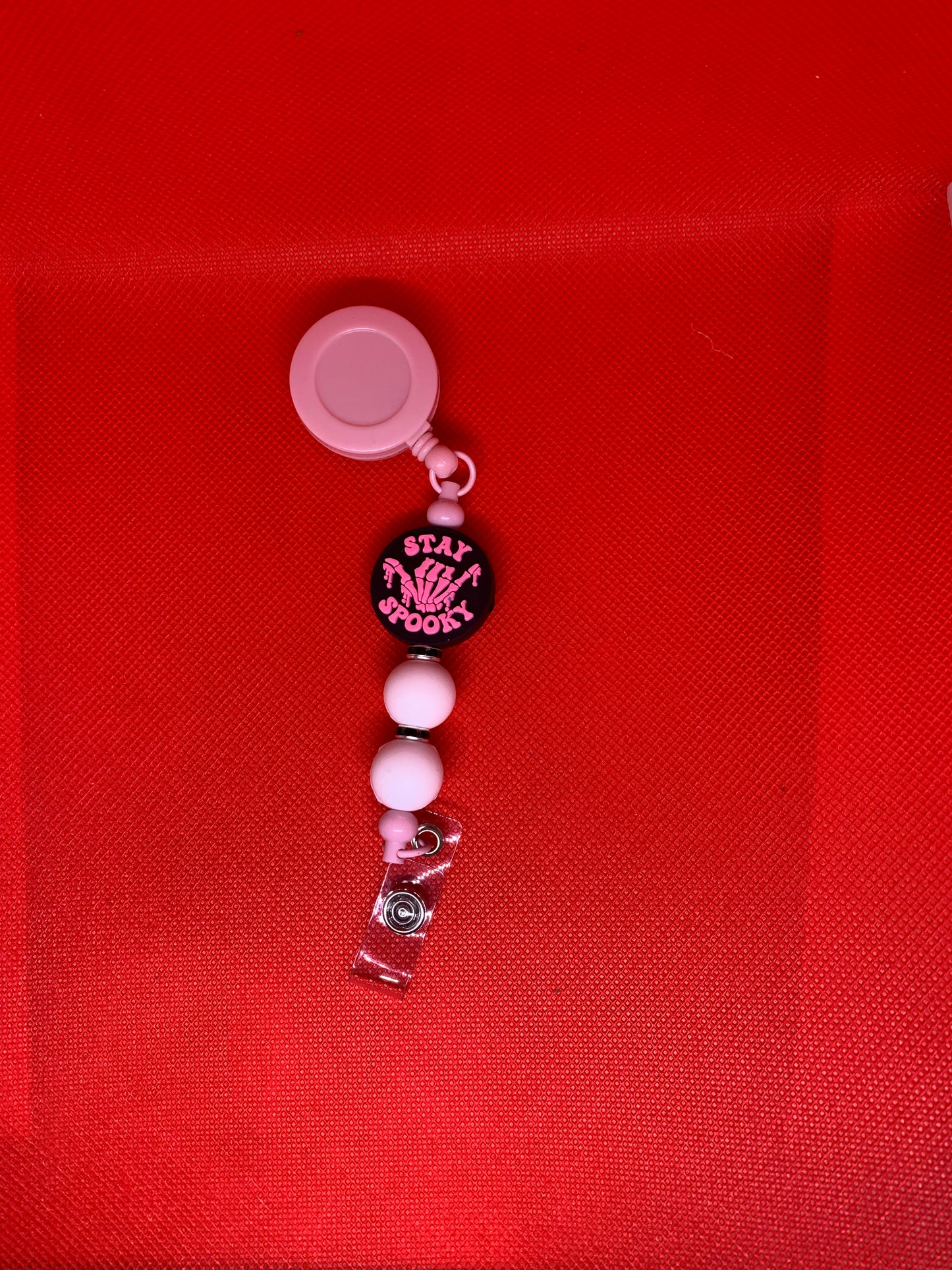Beaded badge reels