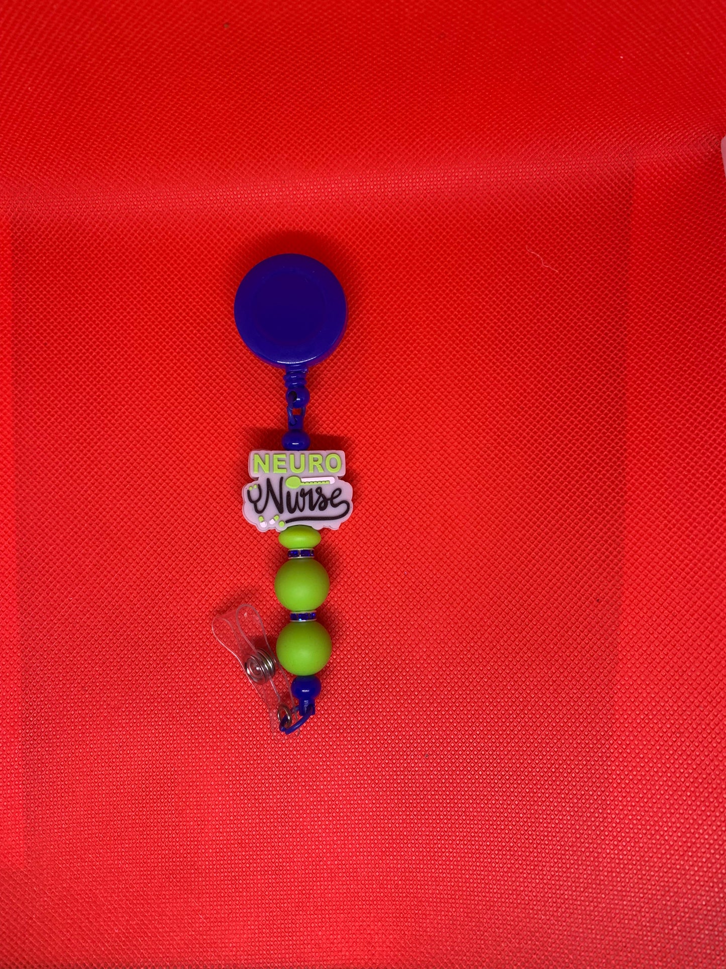 Beaded badge reels
