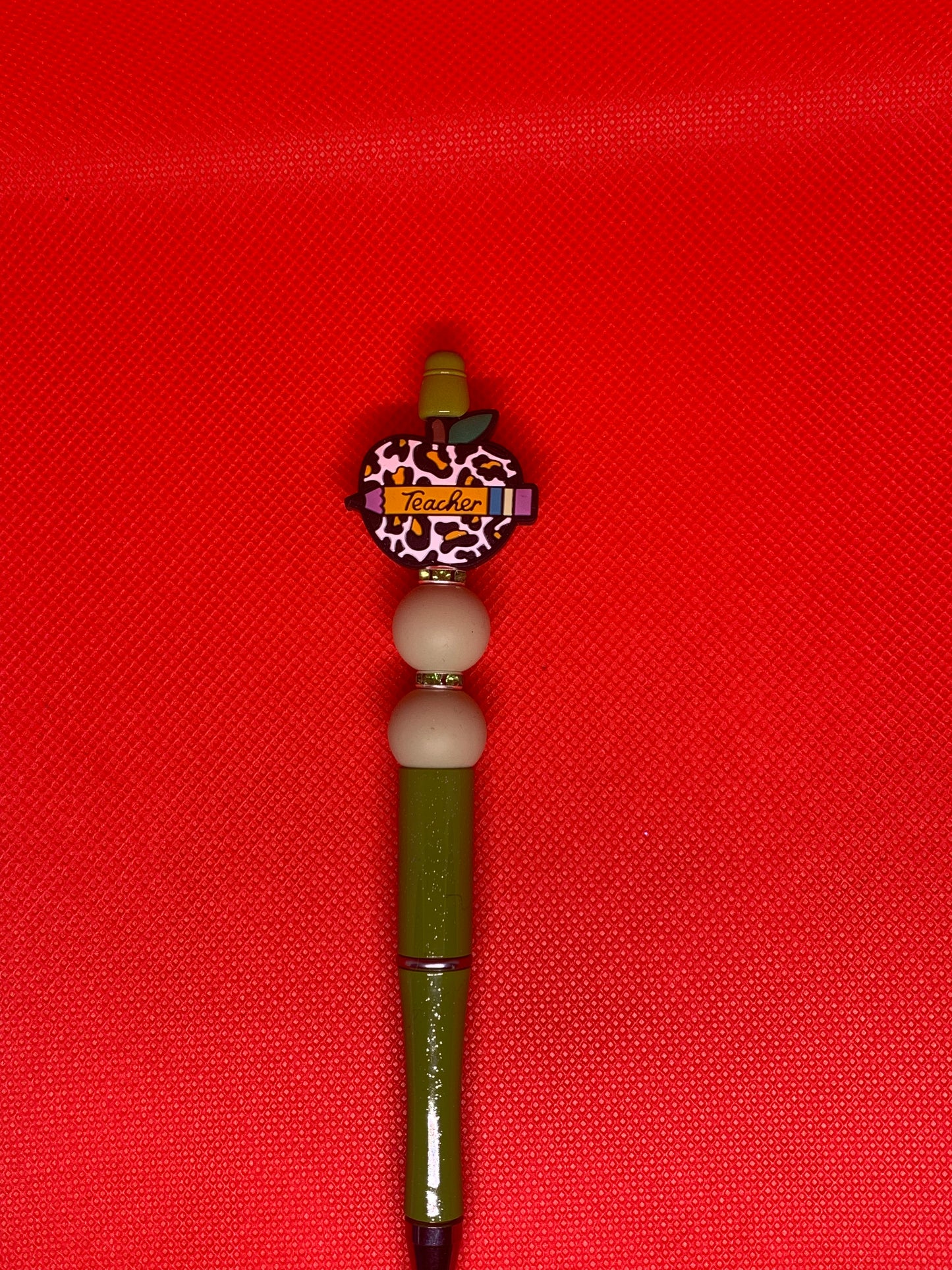 Beaded teacher pens