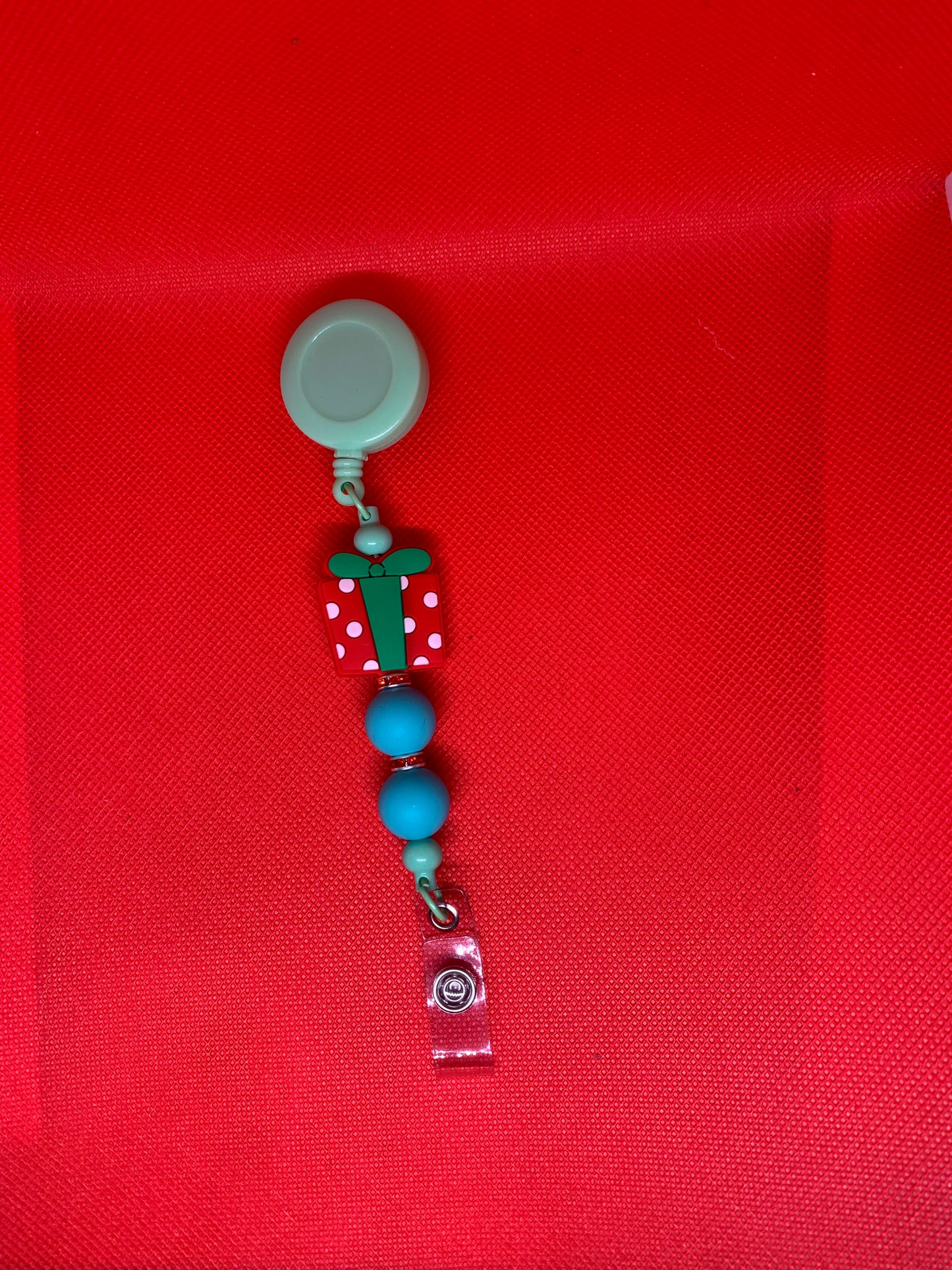 Beaded badge reels