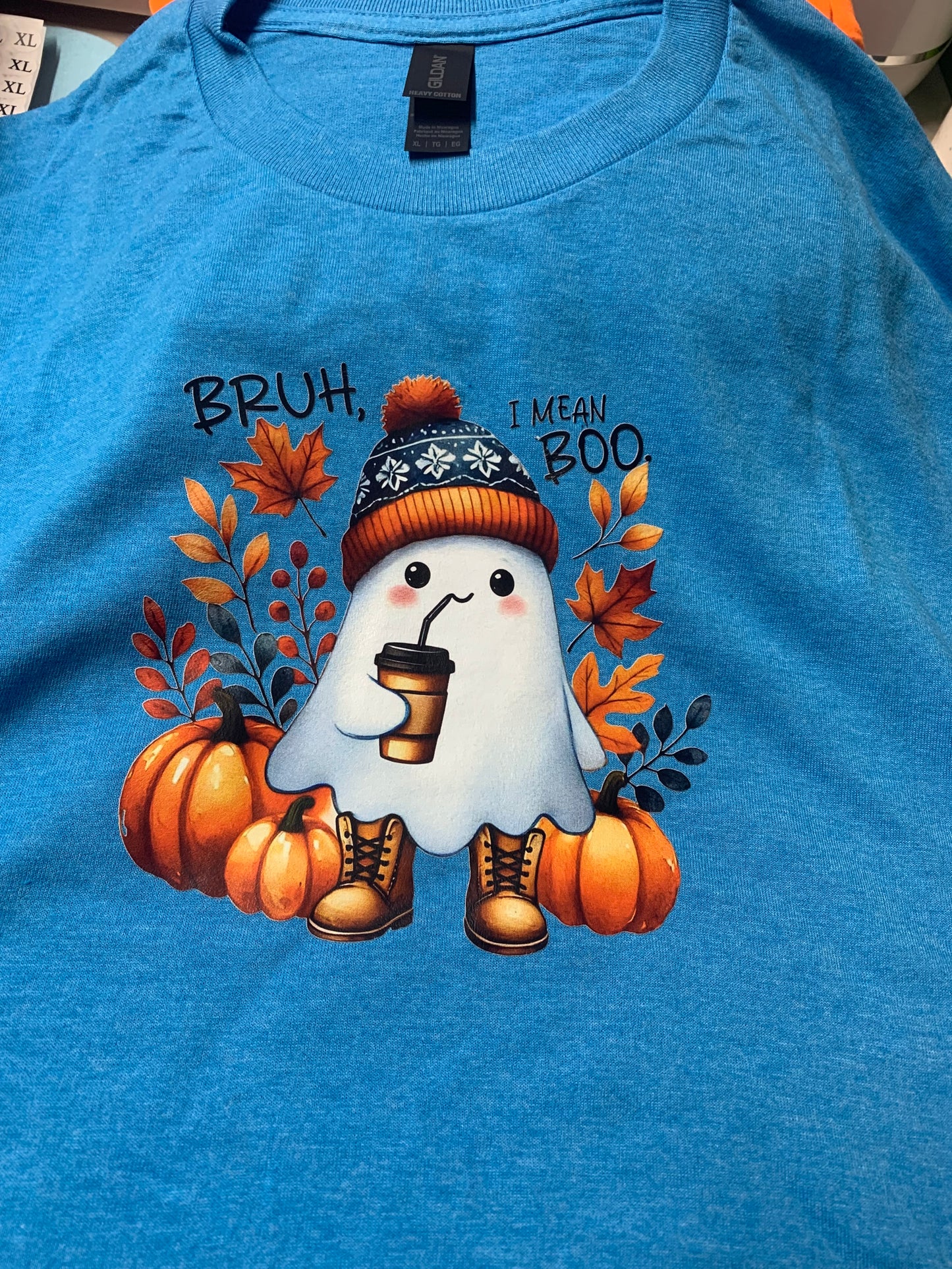 Bruh I mean boo tshirt