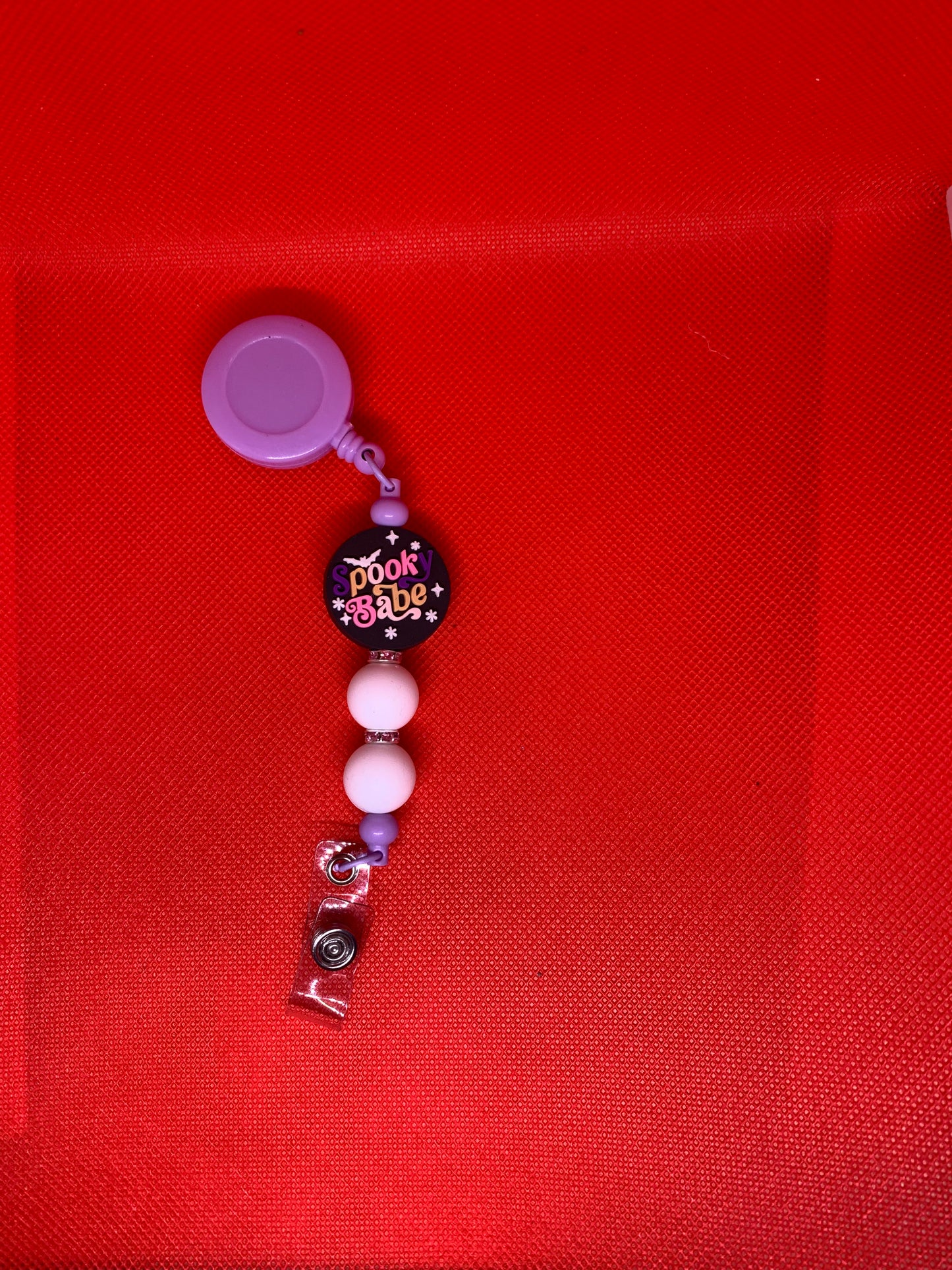 Beaded badge reels