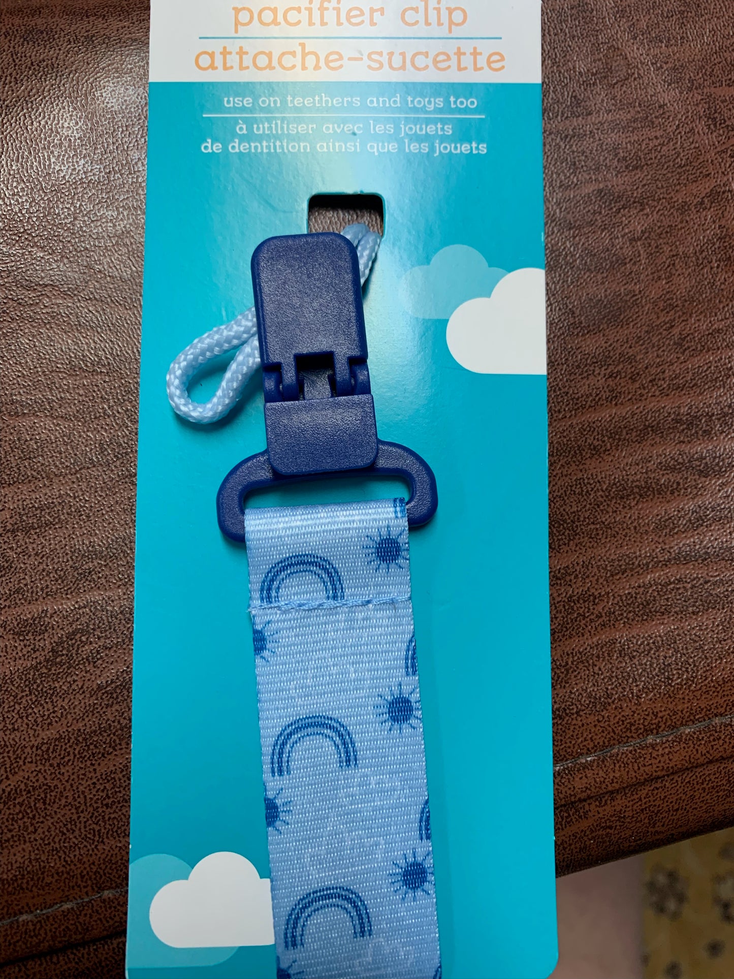 Personalized Pacifier Clips