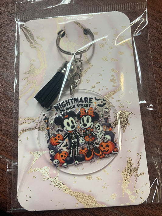 Nightmare on Main Street Keychain